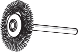 Wire brush wheel