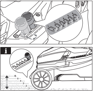 How to adjust your Ryobi mower height