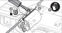 How to flip the blades on my Ryobi Planer - fig 3.1