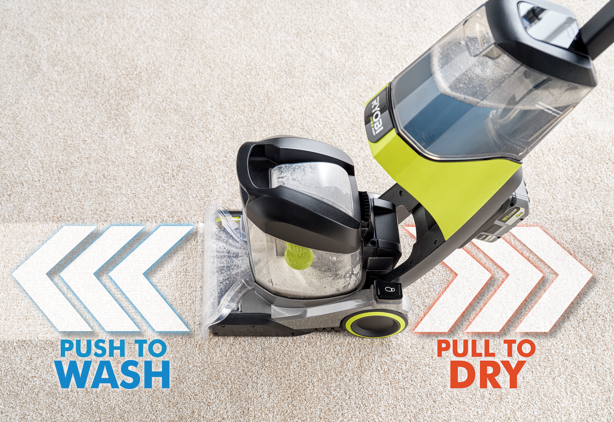 How to Use the Ryobi Carpet Washer - fig 2
