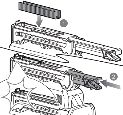 load staples stapler step 4