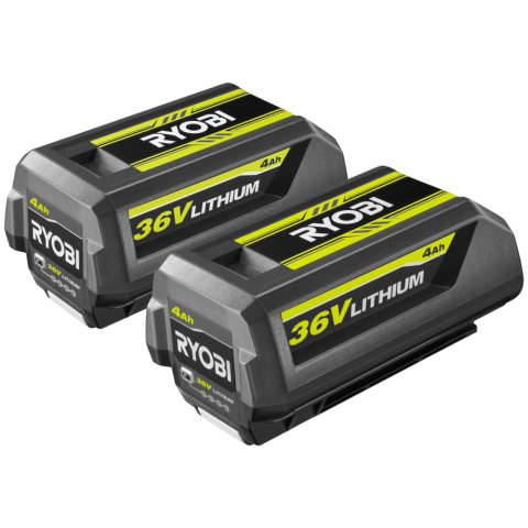 36V 4.0AH LITHIUM BATTERY TWIN PACK (R36BTY42)